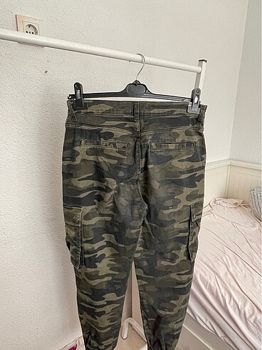 Kamuflaj Mavi Pantalon