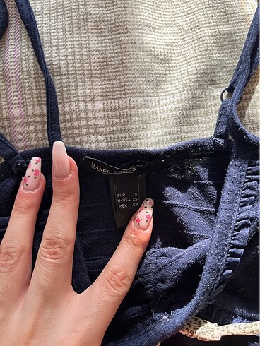 Mango Mango Vintage Askılı Bluz