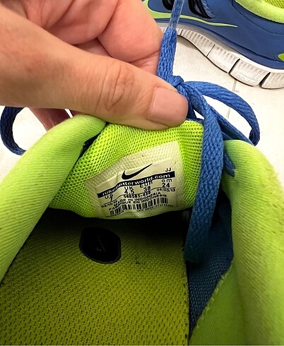 38 Beden mavi Renk Nike Mavi Koşu Ayakkabısı