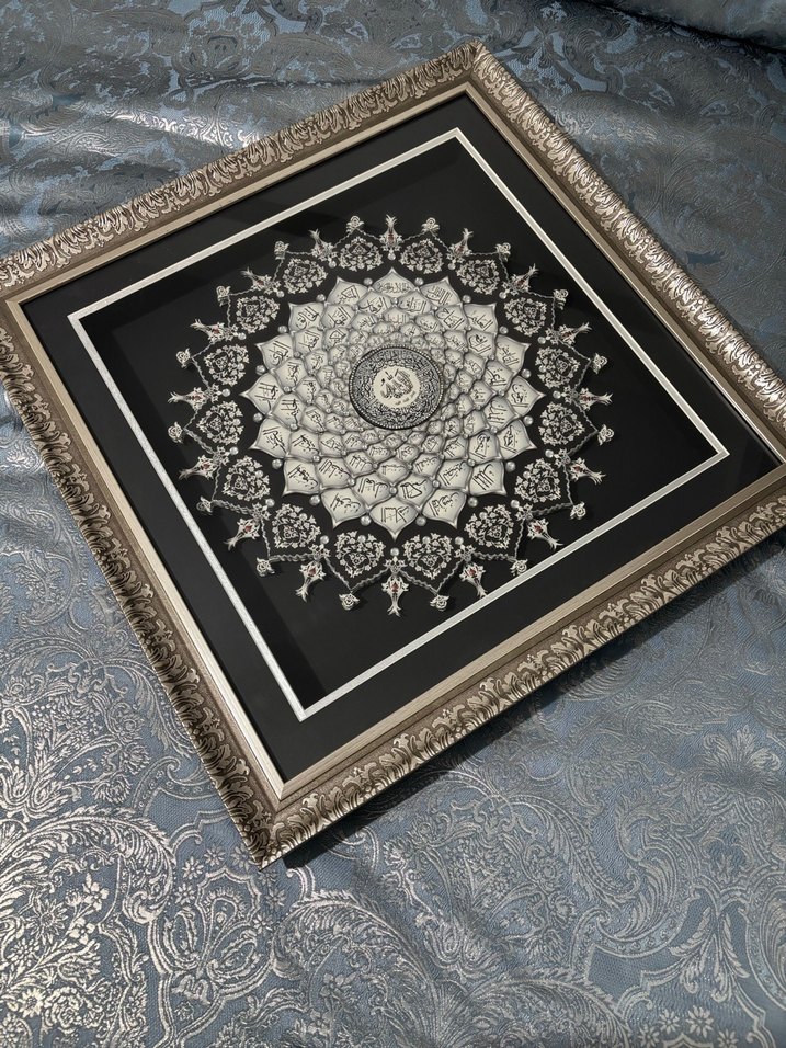 Parlak Gri Bohem Erkek Rozeti - Görsel 2