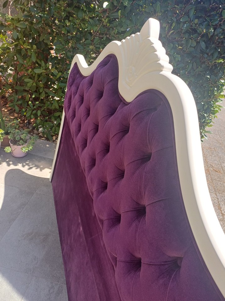 Parlak Mor Karyola Başlığı - Görsel 2