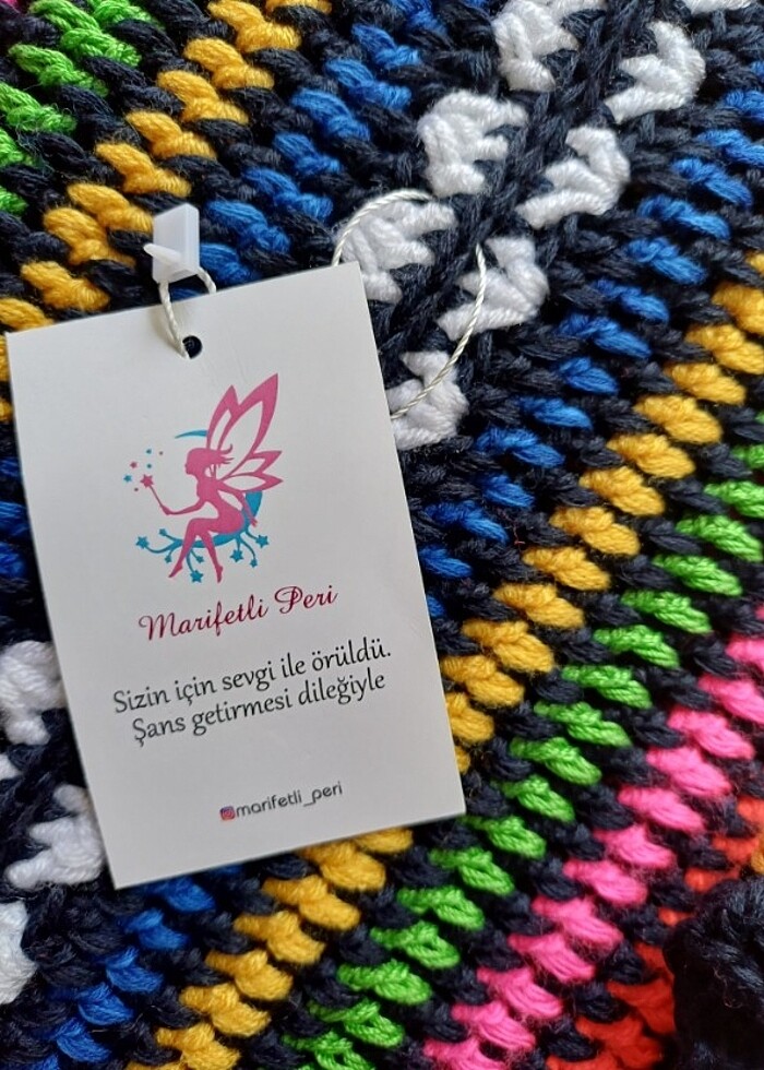 Bohem hırka - Görsel 4