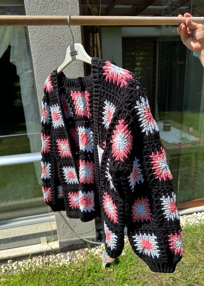 Bohem hırka - Görsel 3