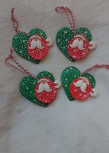 Renkli Noel Baba Temalı Tırnak Süsleri - Görsel 3