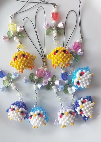 Renkli Boncuklu Bohem Tarzı Kadın Charm - Görsel 3