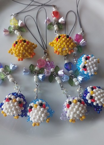 Renkli Boncuklu Bohem Tarzı Kadın Charm - Görsel 2