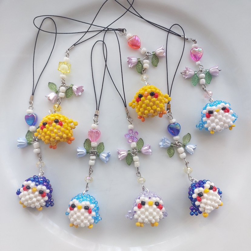 Renkli Boncuklu Bohem Tarzı Kadın Charm - Görsel 5