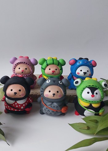 Renkli Karakterli Animasyon Figürleri Seti - Görsel 4