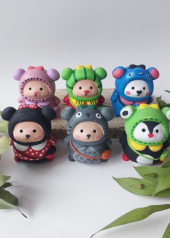 Renkli Karakterli Animasyon Figürleri Seti - Görsel 2