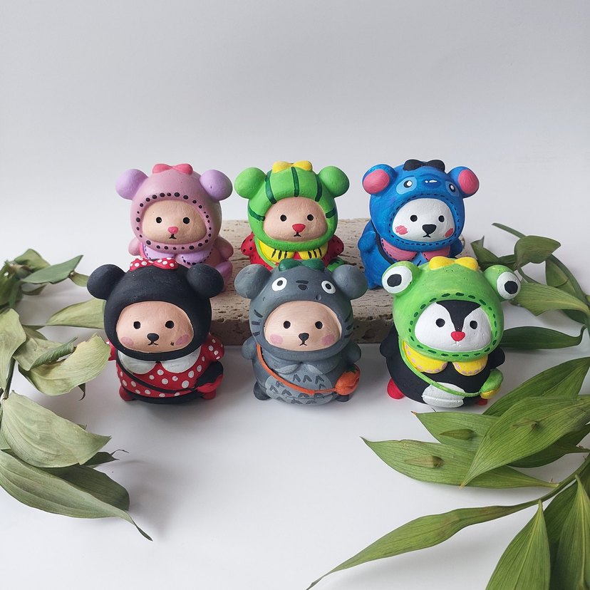 Renkli Karakterli Animasyon Figürleri Seti - Görsel 2