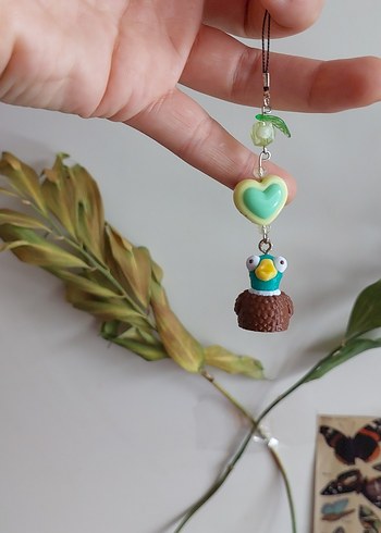 Renkli Püsküllü Bohem Kadın Charm - Görsel 3