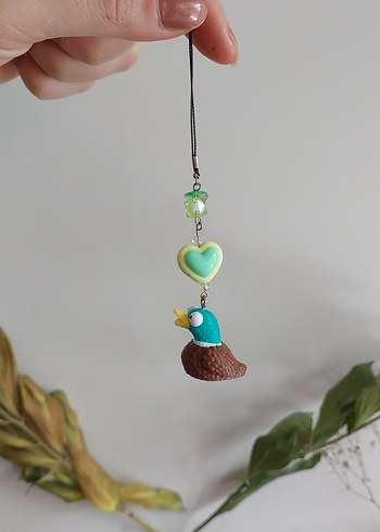 Renkli Püsküllü Bohem Kadın Charm - Görsel 2