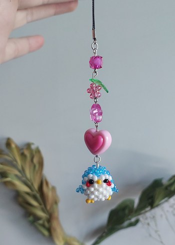 Renkli Boncuklu Bohem Kadın Charm - Görsel 4