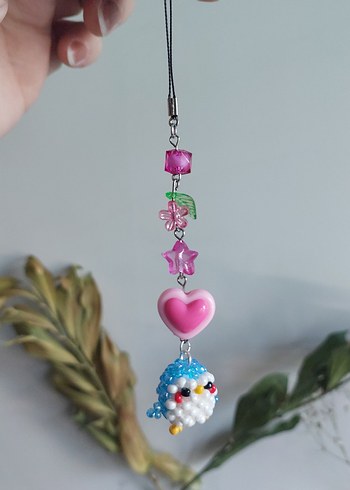 Renkli Boncuklu Bohem Kadın Charm - Görsel 3