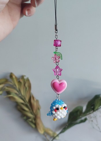 Renkli Boncuklu Bohem Kadın Charm - Görsel 2