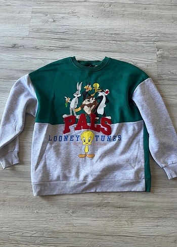 LCW -Looney Tunes Baskılı Kadın Sweatshirt