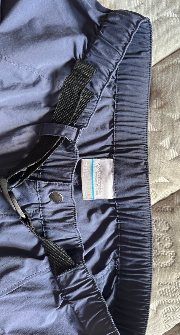 Lacivert Bel Detaylı Mini Şort - Görsel 3