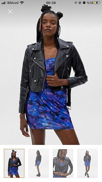 Pull and Bear deri ceket