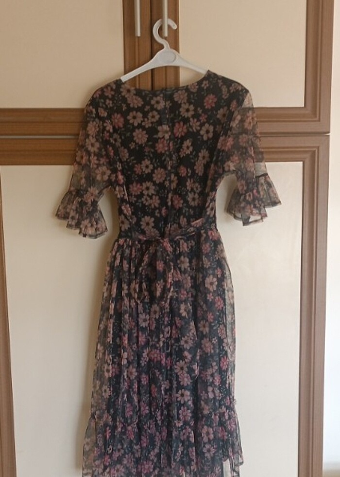 tüllü elbise  - Görsel 2