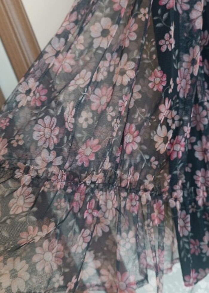 tüllü elbise  - Görsel 4