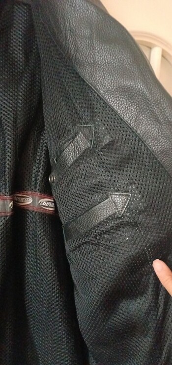 motor deri ceket - Görsel 6