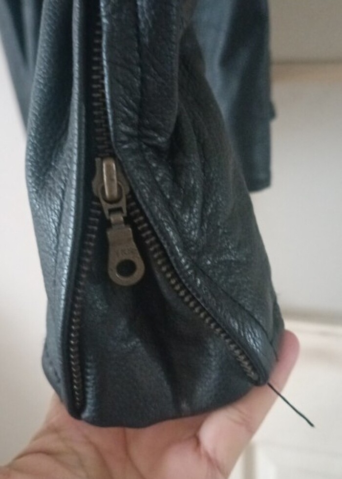 motor deri ceket - Görsel 3