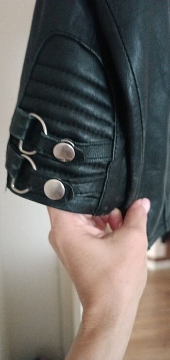 deri genç ergen ceket - Görsel 2