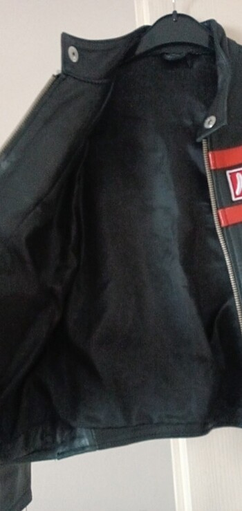 deri genç ergen ceket - Görsel 3