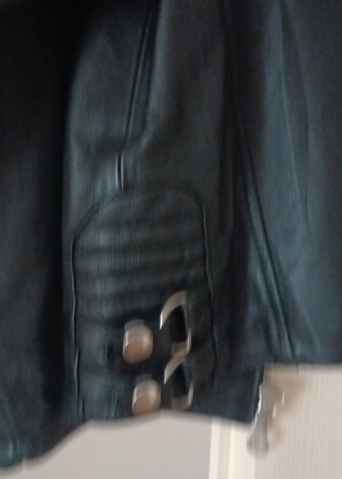 deri genç ergen ceket - Görsel 5