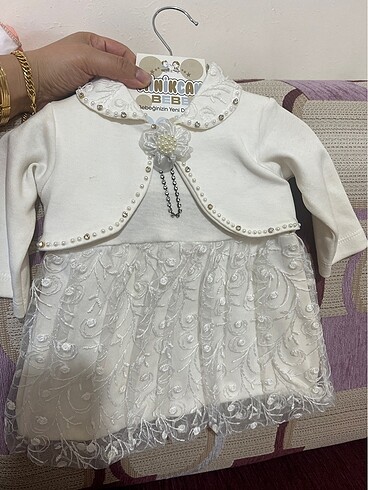 6 Ay Beden Bebek elbise