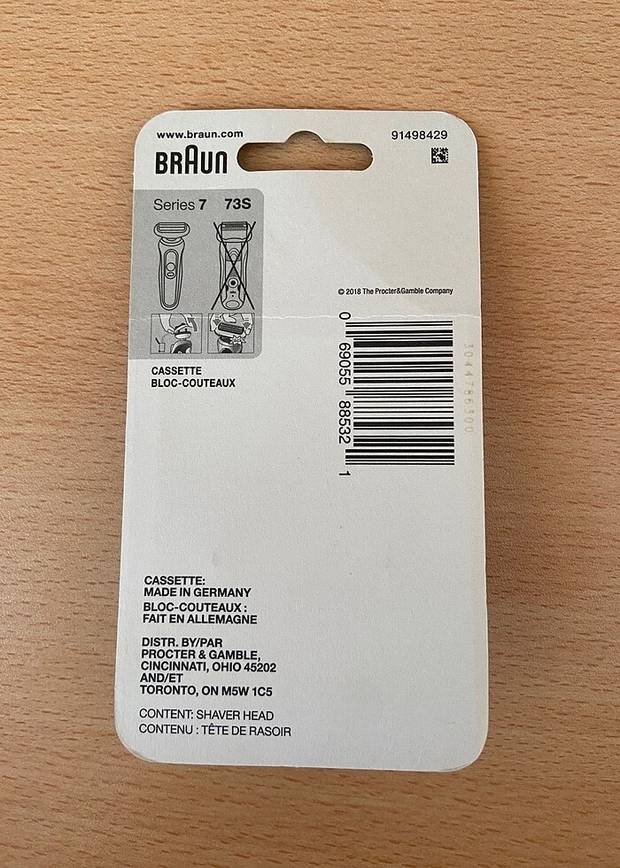 Braun Tıraş Makinası Başlığı (Sıfır) - Görsel 2