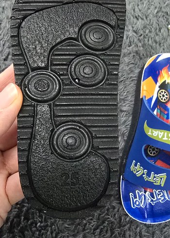 Renkli Baskılı Erkek Çocuk Terlik - Görsel 2