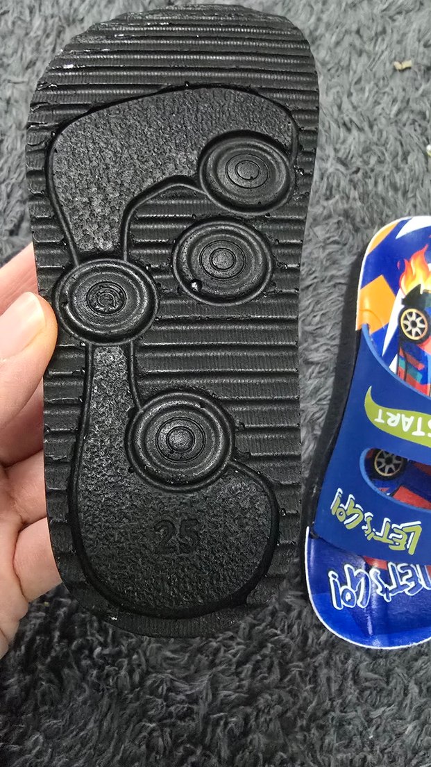 Renkli Baskılı Erkek Çocuk Terlik - Görsel 2