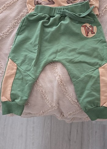 Bebek Erkek Pamuklu Uzun Kollu Street Wear Takım - Görsel 2