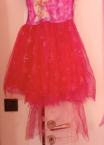 10 yaş Elsa elbise - Görsel 4