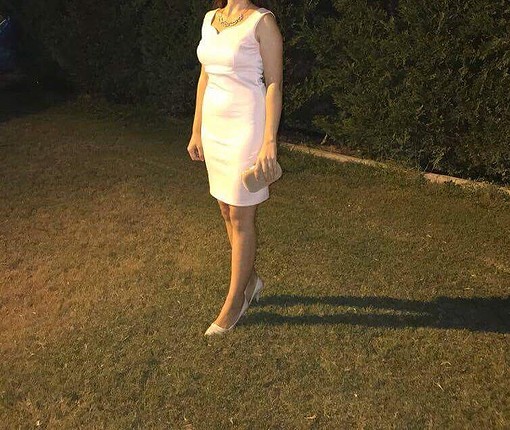 s Beden ten rengi Renk Kısa elbise