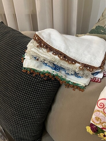 Oyalı çember, örtü, yazma, scarf