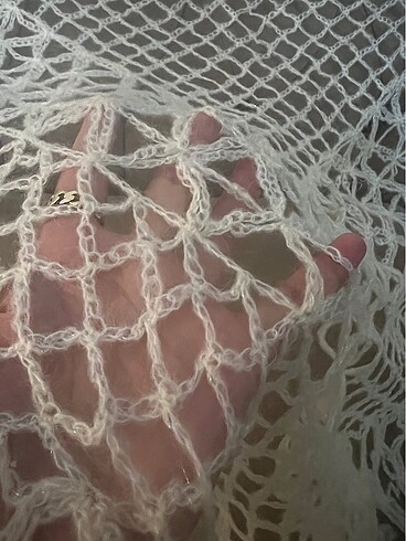 Şal örgü tığ işi - Görsel 2