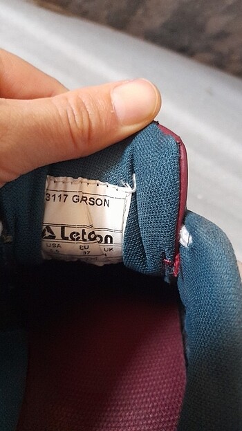 37 Beden bordo Renk ayakkabi