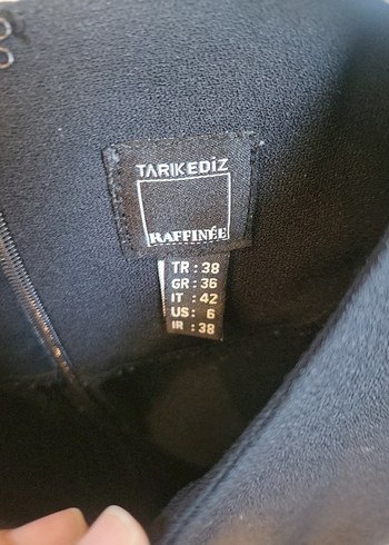 m Beden Siyah Kadın Kısa Elbise