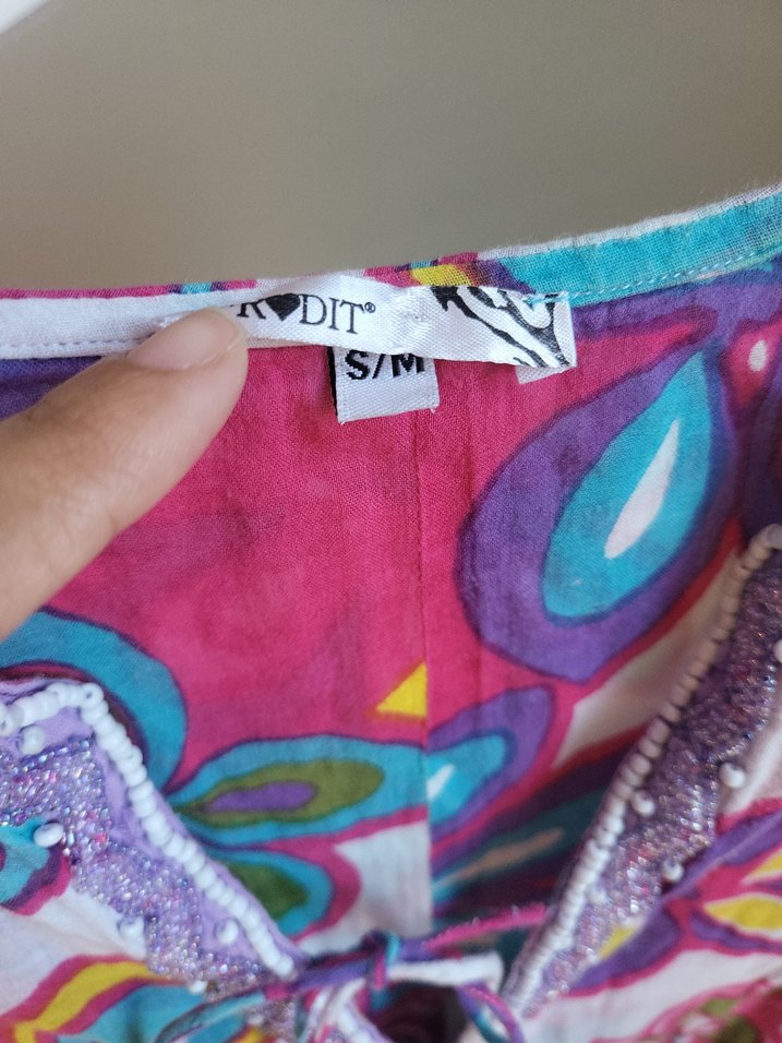 Renkli Boncuklu Giyim - Görsel 3