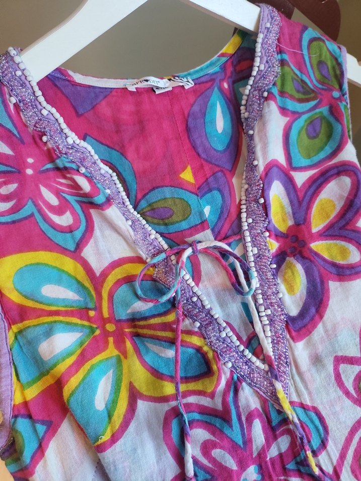 Renkli Boncuklu Giyim - Görsel 2