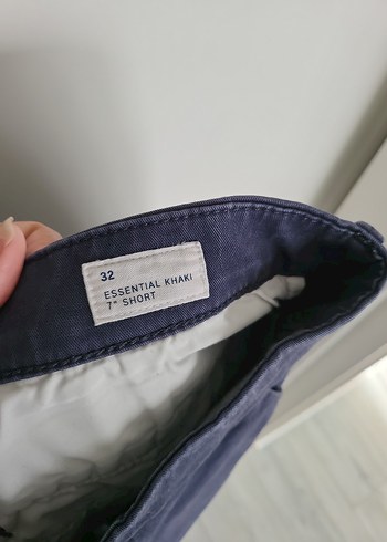 Lacivert Mini Denim Şort - Görsel 6