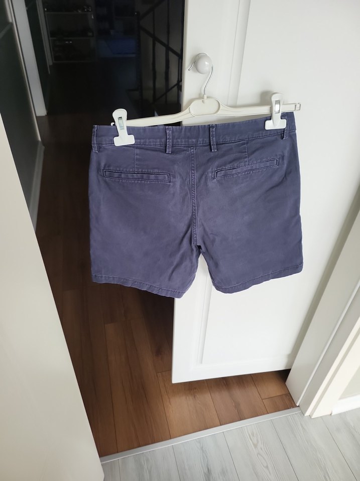 Lacivert Mini Denim  Şort - Görsel 5