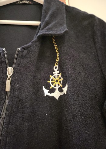 Uzun Siyah Kısa Kollu Goth Kadın Elbisesi - Görsel 2