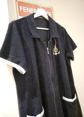 Uzun Siyah Kısa Kollu Goth Kadın Elbisesi - Görsel 5