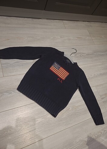 6 Yaş Beden Polo Ralph Lauren lacivert kazak