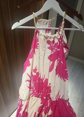 PEOPLE FABRİKA YAZ ELBİSESİ - Görsel 2