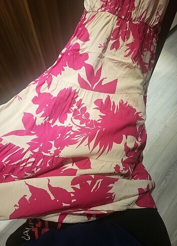 PEOPLE FABRİKA YAZ ELBİSESİ - Görsel 5