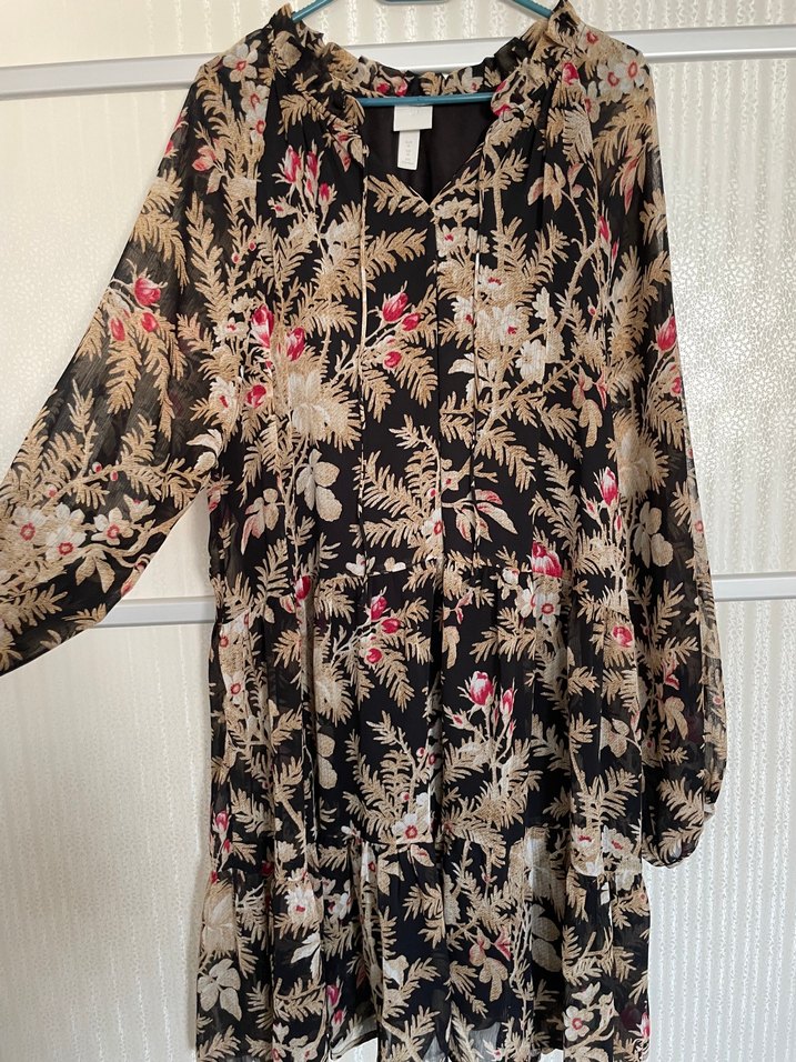 H&M Tarz Uzun Kollu Hamile Tuniği - Görsel 2